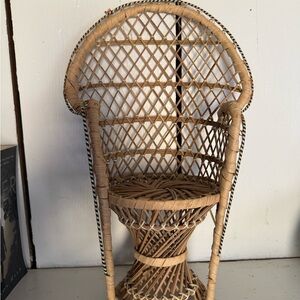 Rattan Peacock Chair